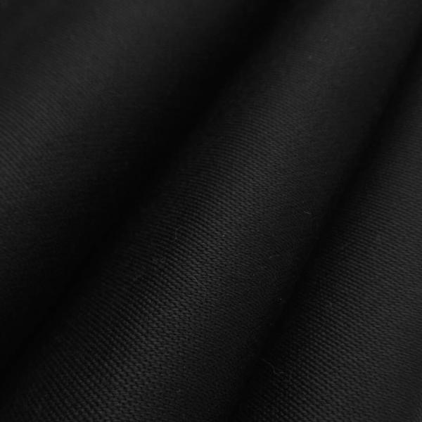 CS-Molton schwarz, 305cm breit, 320g/m² aus 100% Polyester FR
