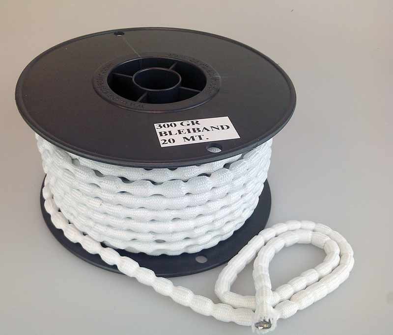 Bleiband weiss 300g/m - Meterware