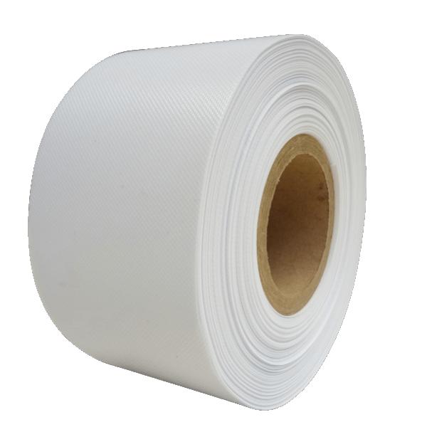 PVC-Gurtband weiß Rolle B1, 10cm breit